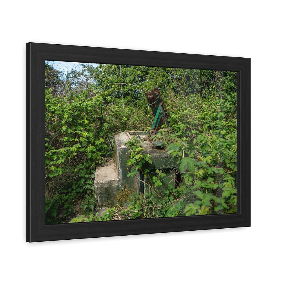 Thumbnail: Framed Print | Horsham ROC Post - Abandoned Urbex Wall Art