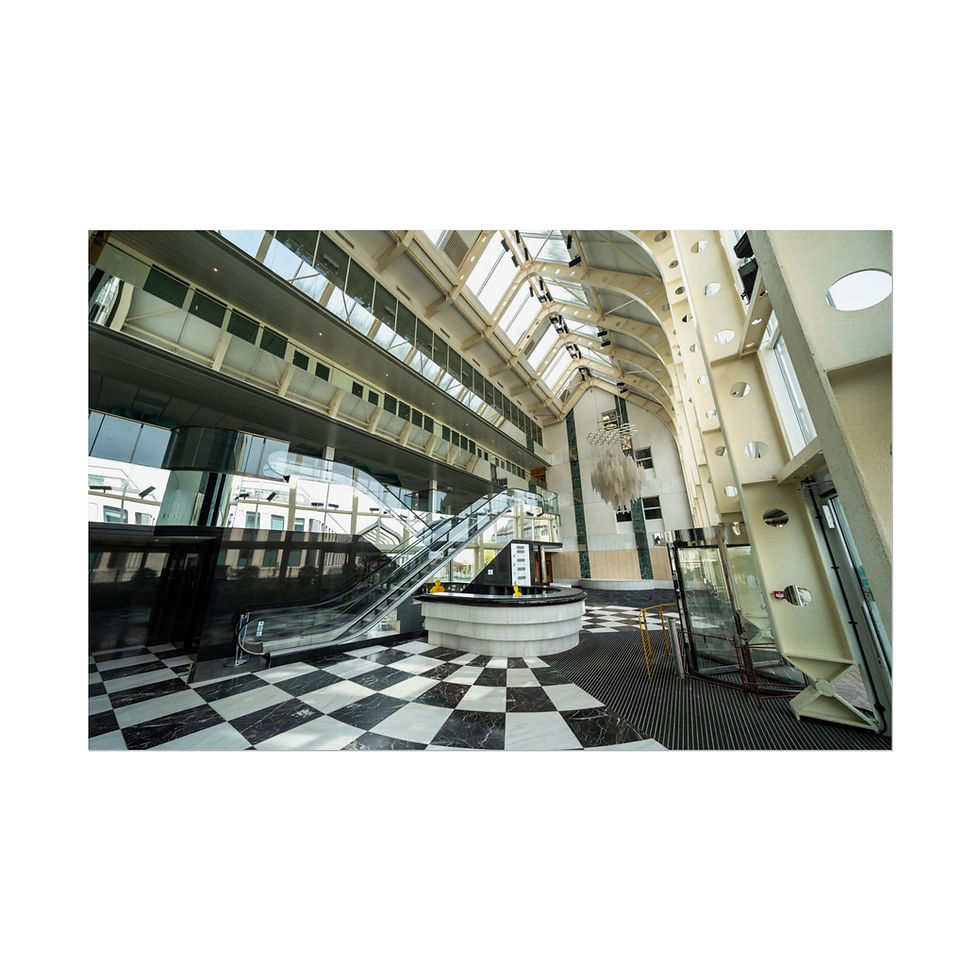 Thumbnail: Poster Print | Abandoned Atrium in Sussex - Urbex Wall Art