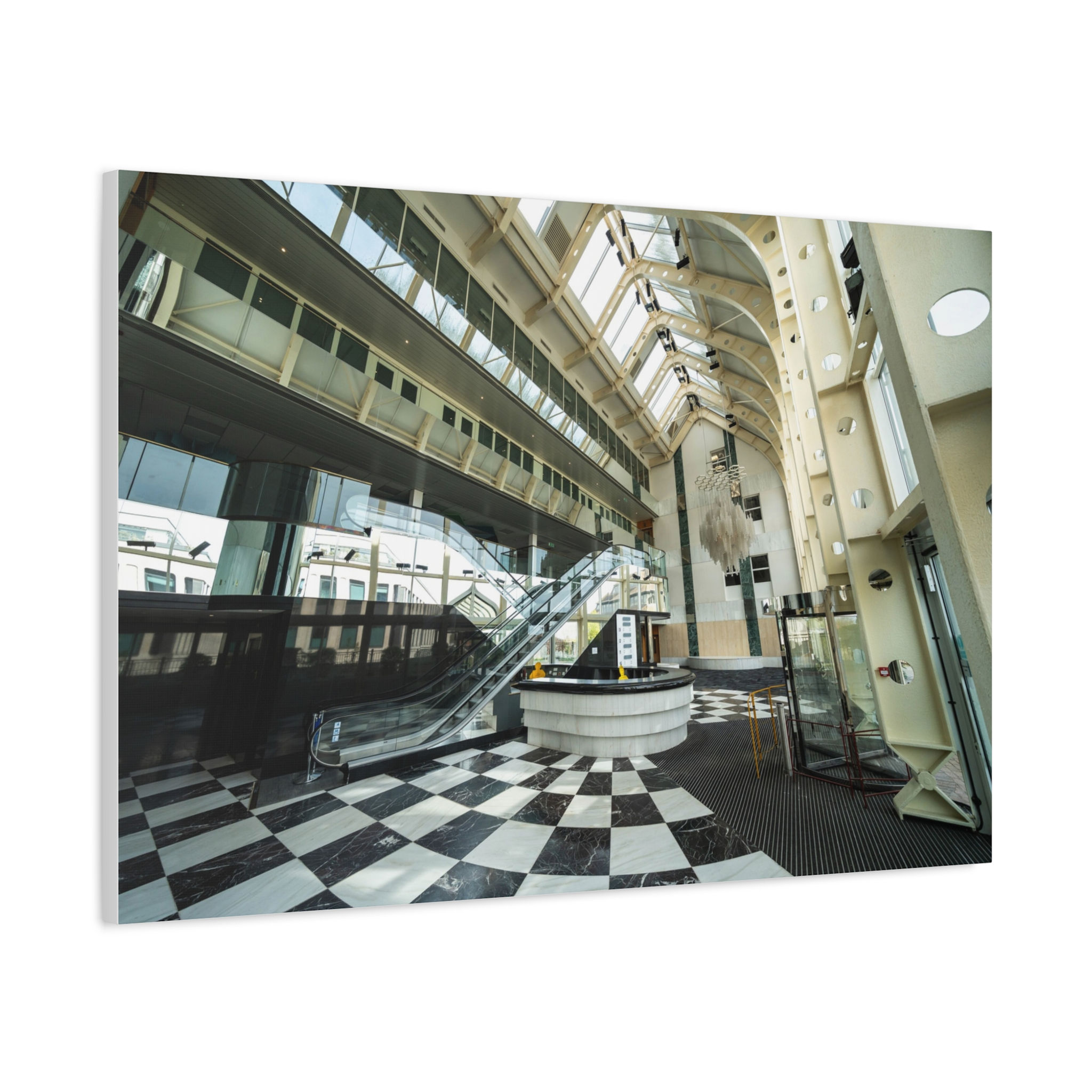 Canvas Print | Abandoned Atrium in Sussex - Urbex Wall Art