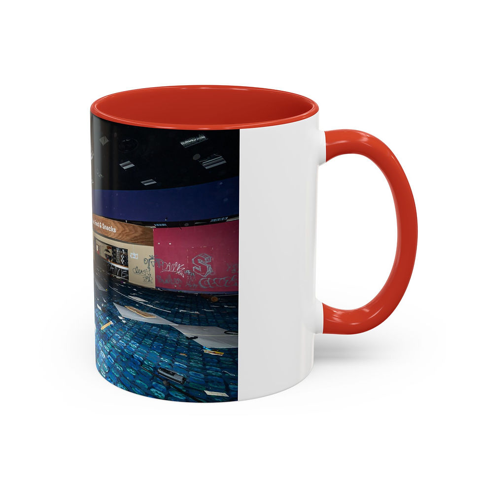 Thumbnail: Coffee Mug - Abandoned Bingo Hall Interior in Chatham | Urbex Themed Ceramic Mug