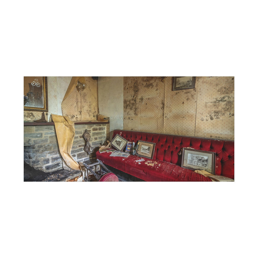 Thumbnail: Canvas Print | Abandoned Thurlow Arms, West Sussex Pub - Urban Decay