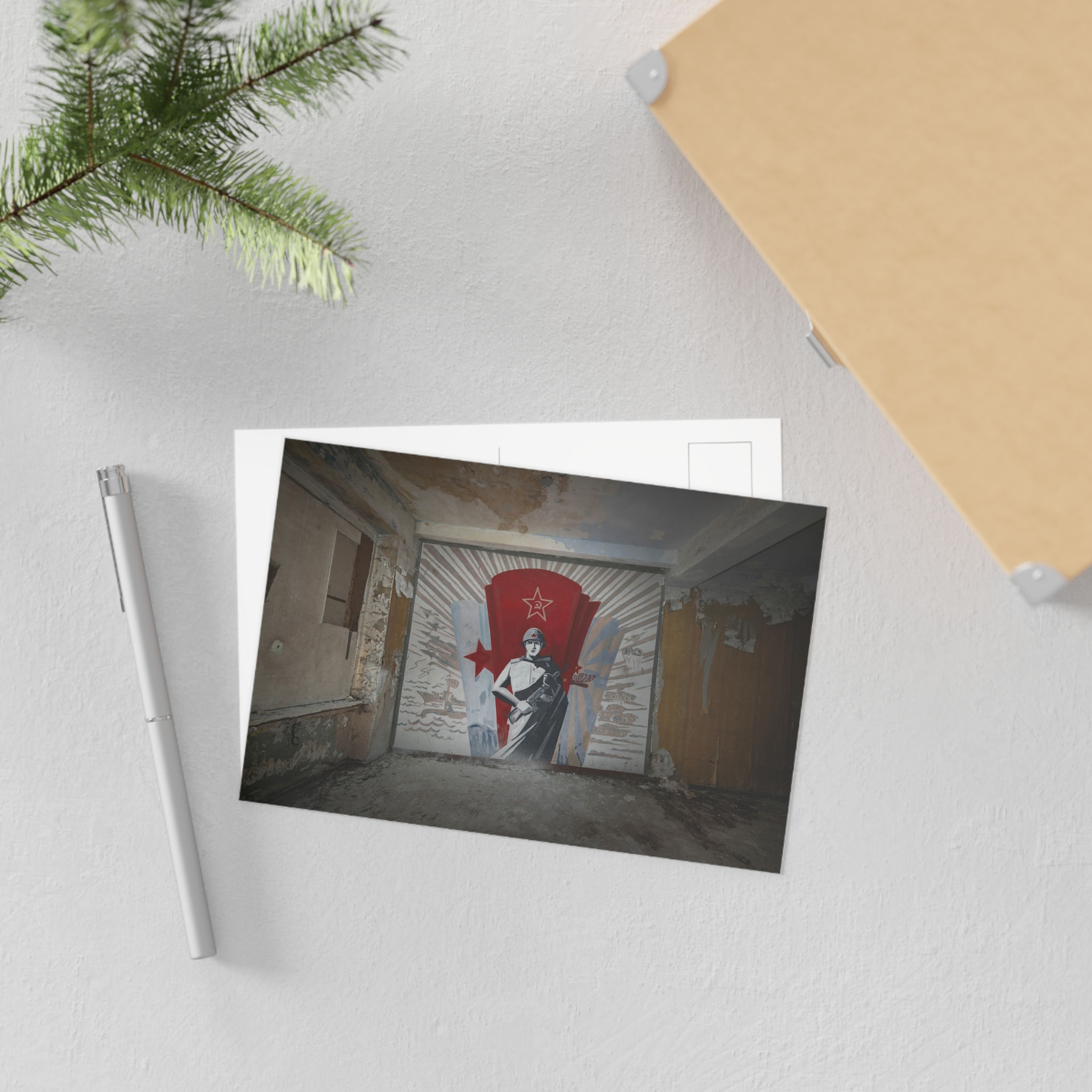 Fine Art Postcards - Vintage Soviet-Inspired Art, Gift for History Lovers