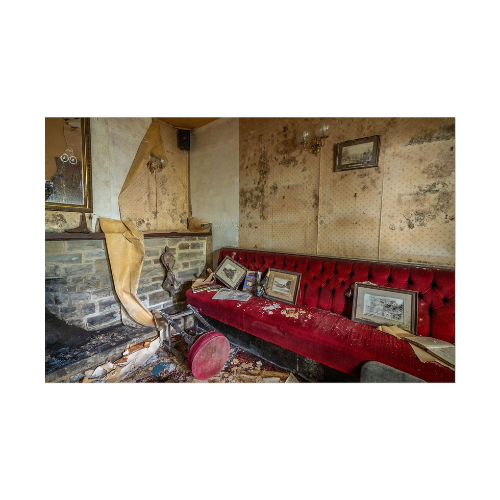 Thumbnail: Rolled Poster Print | Abandoned Thurlow Arms, West Sussex Pub Wall Art