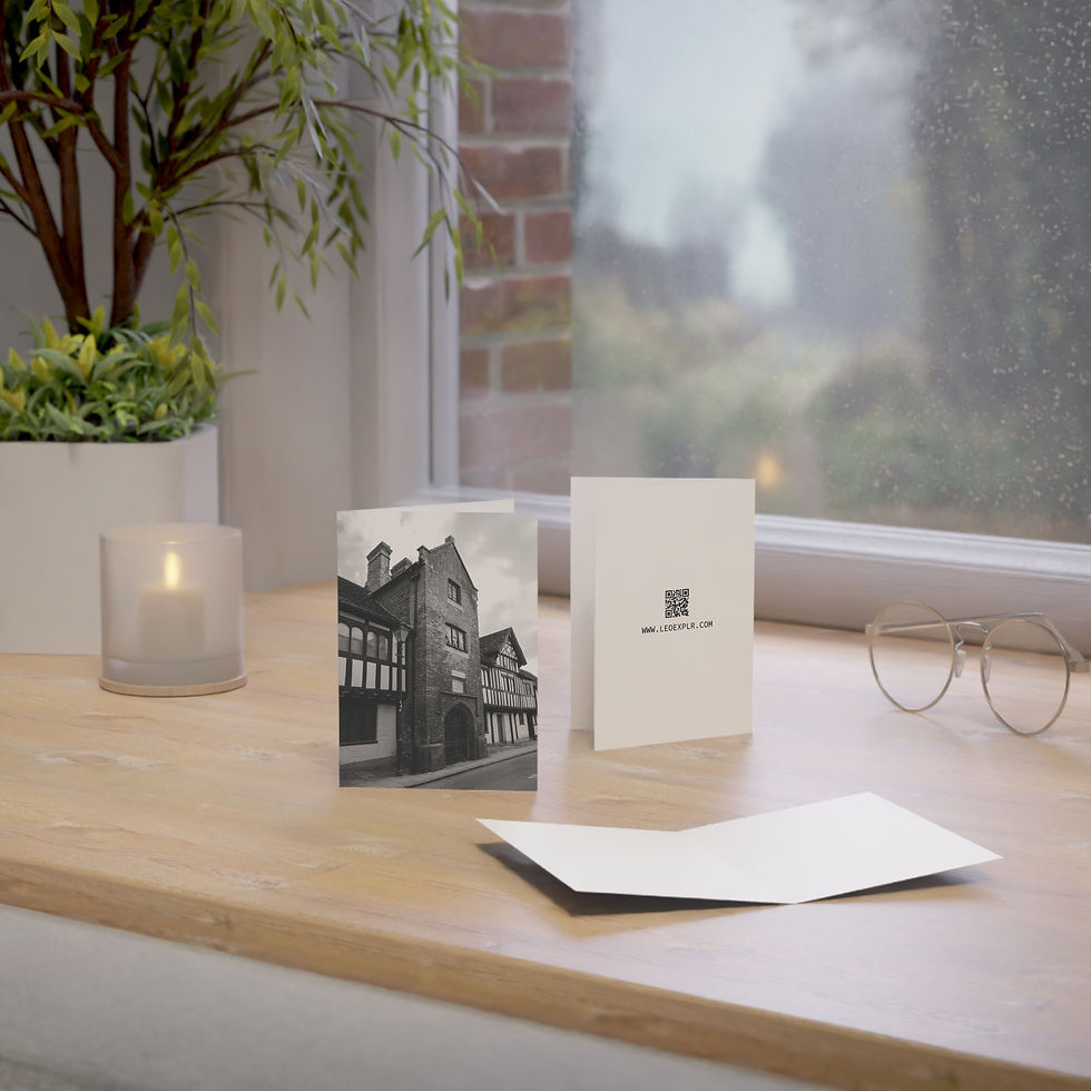 Thumbnail: Steyning Grammar School, Church Street | Greeting Cards: Pack of 1, 10, 30 or 50