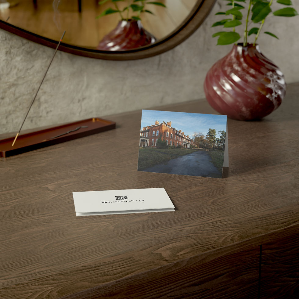 Thumbnail: Abandoned Military Barracks, Deepcut | Greeting Cards - Pack of 1, 10, 30 or 50