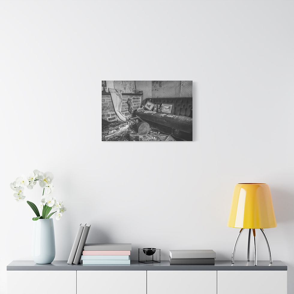 Thumbnail: Canvas Print | Abandoned Thurlow Arms, West Sussex Pub - Urban Decay