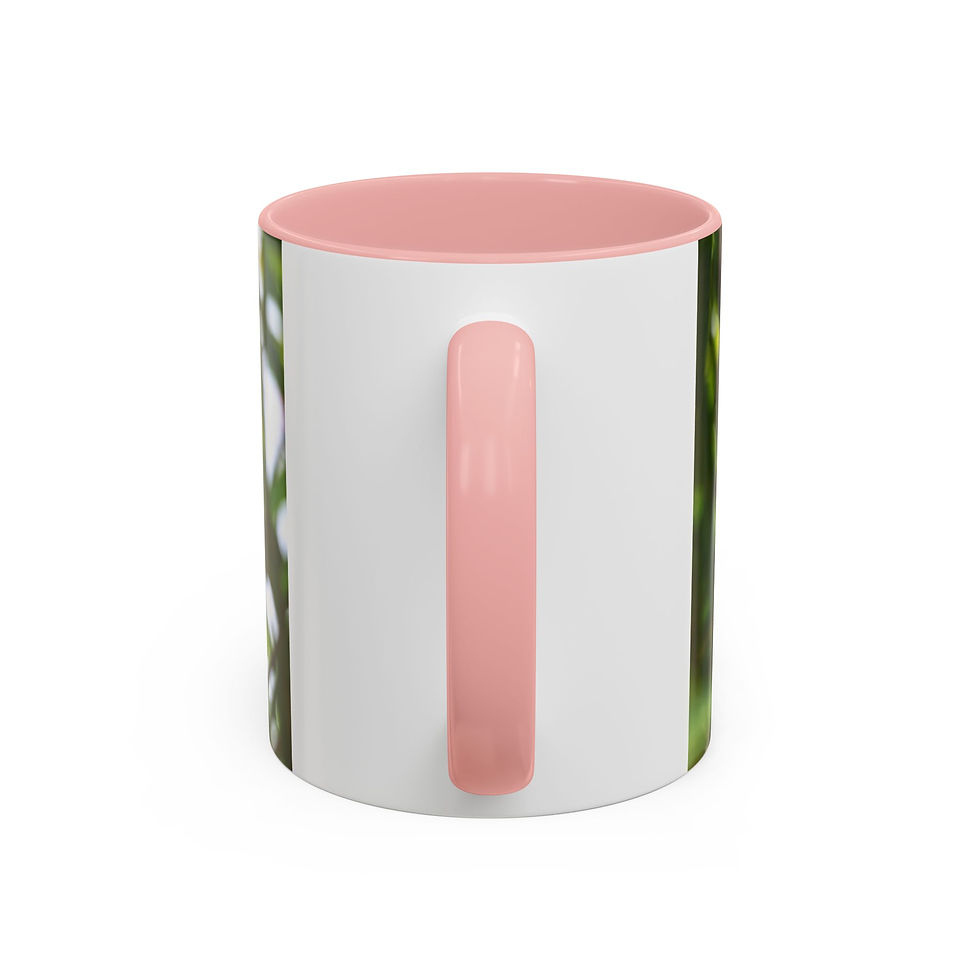 Thumbnail: Coffee Mug - Orange-Fronted Yellow-Finch | Tropical Ceramic Mug
