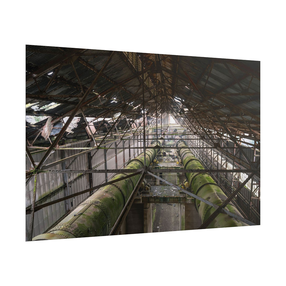 Thumbnail: Poster Print | Inside Shoreham Cement Works - Abandoned Urbex Wall Art