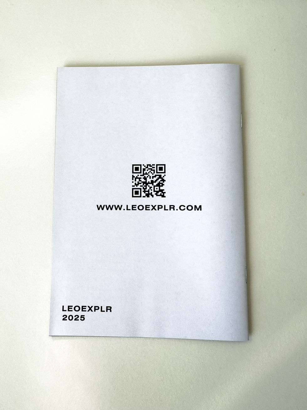 Thumbnail: White document showing QR code, WWW.LEOEXPLR.COM, LEOEXPLR 2025 text.