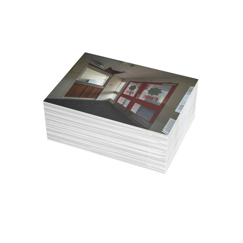 Thumbnail: Old Horsham Fire Station, Urbex Art | Greeting Cards - Pack of 1, 10, 30 or 50