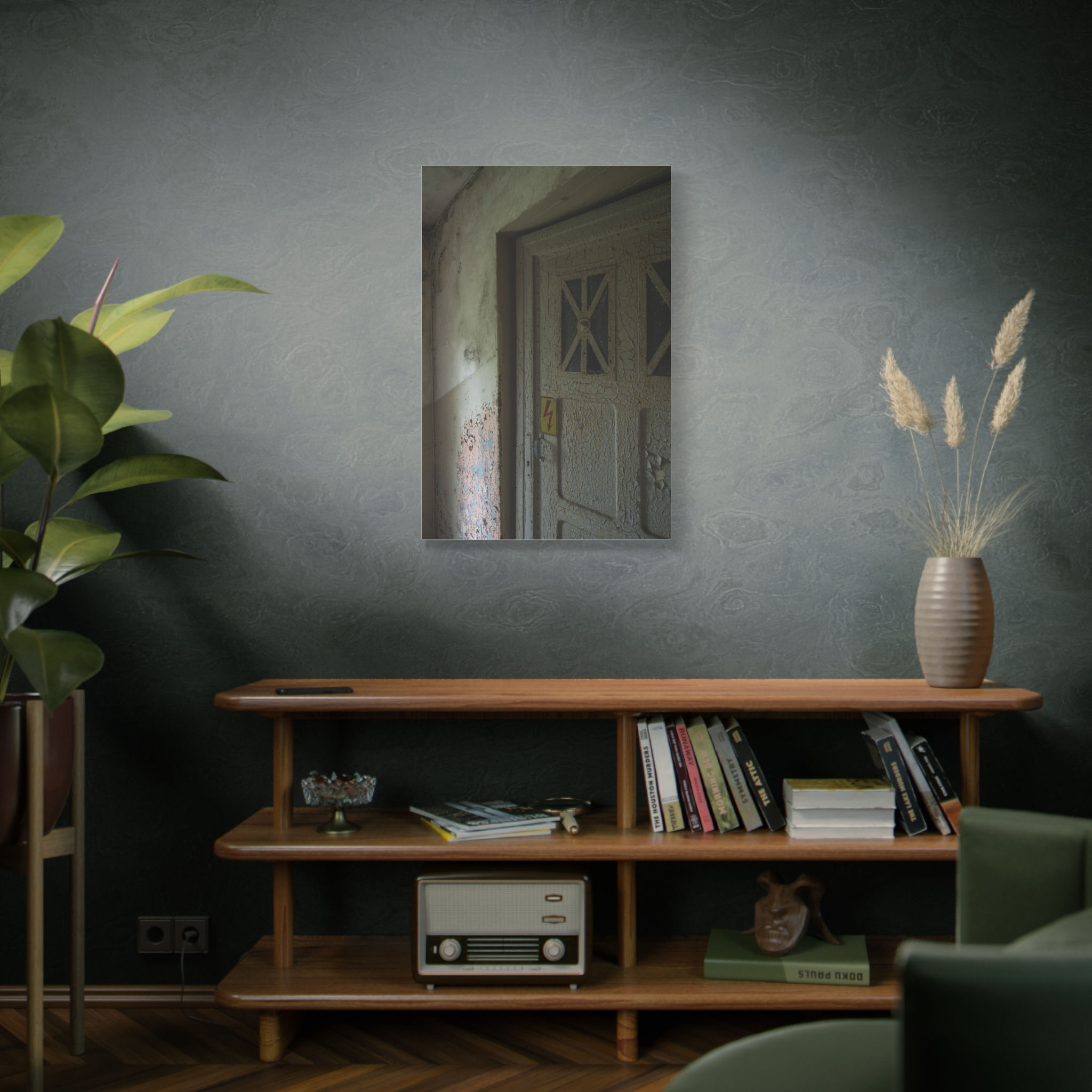 Canvas Wall Art | Power in the Station - Derelict Building