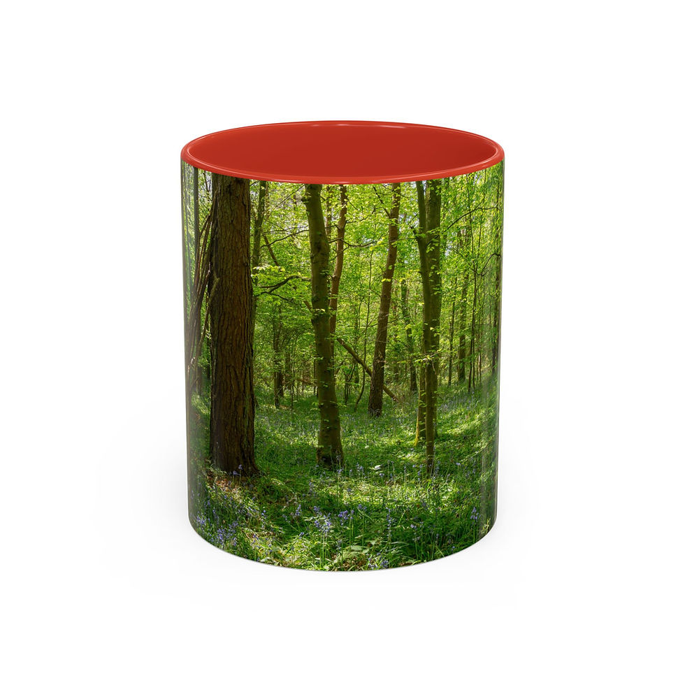 Thumbnail: Bluebell Woodland Mug | Laughton Woods East Sussex | Forest Nature Gift