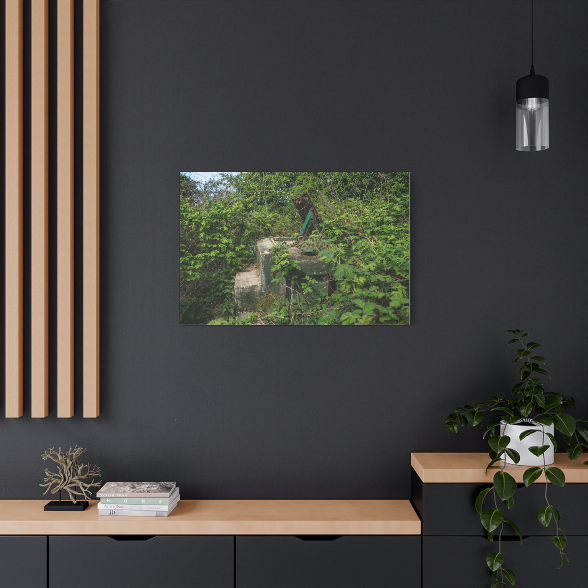 Canvas Print | Horsham ROC Post - Abandoned Urbex Wall Art
