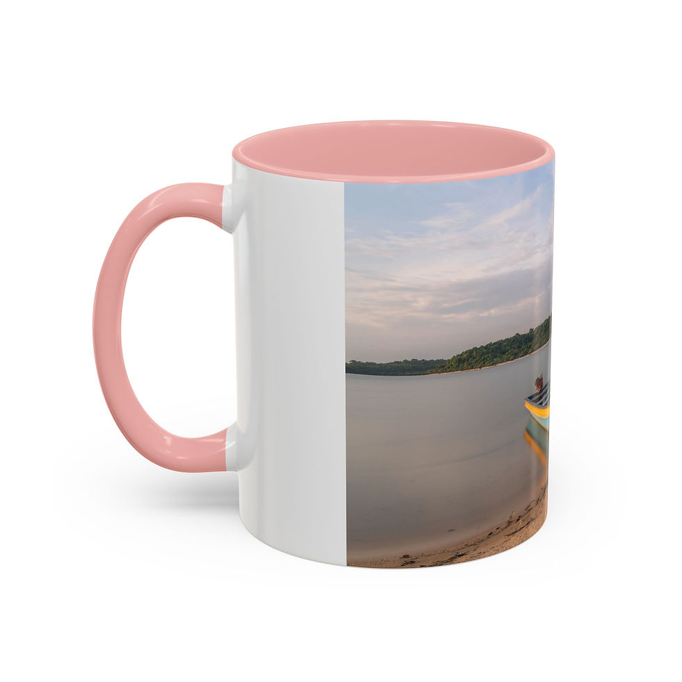 Thumbnail: Coffee Mug - Tapajós River Sunset, Alter do Chão | Beach Ceramic Mug