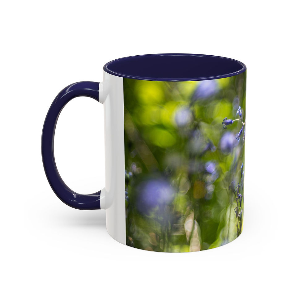 Thumbnail: Bluebells Mug | Laughton Woods East Sussex | Floral Nature Gift