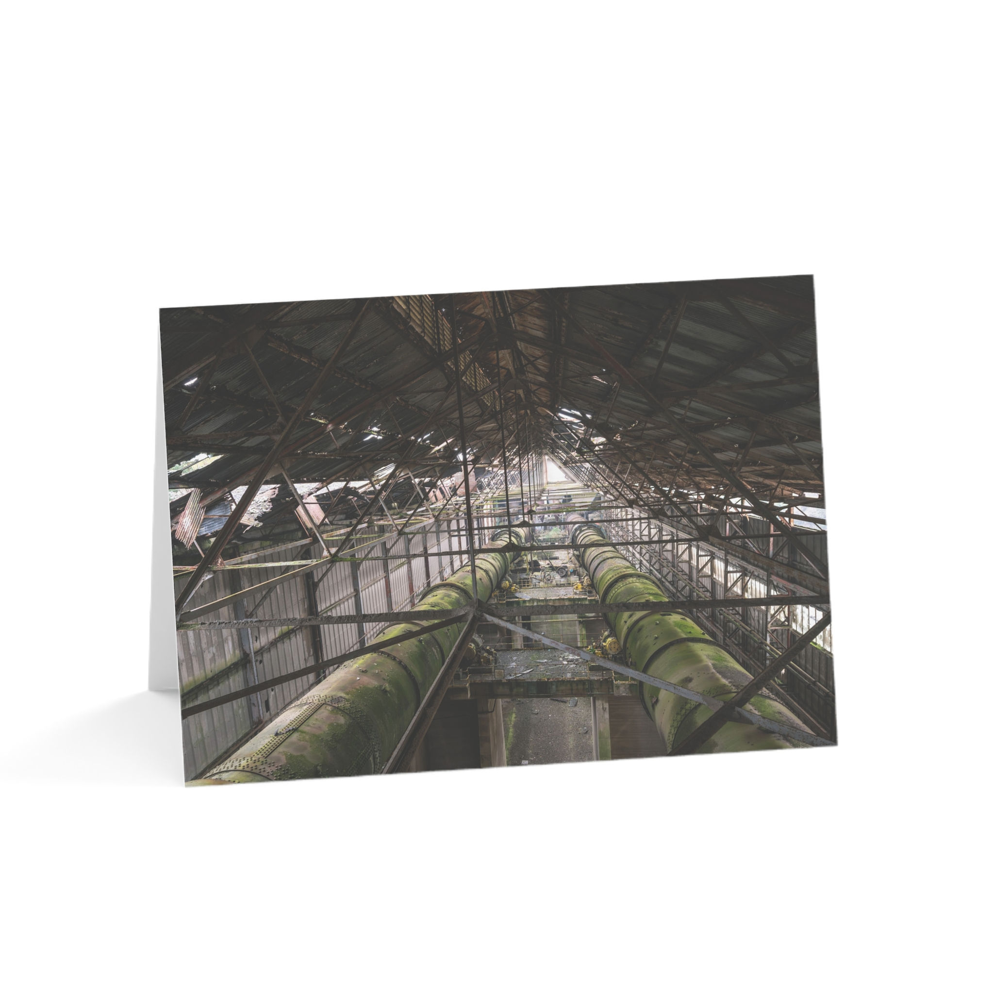 Inside Shoreham Cement Works | Greeting Cards - Pack of 1, 10, 30 or 50