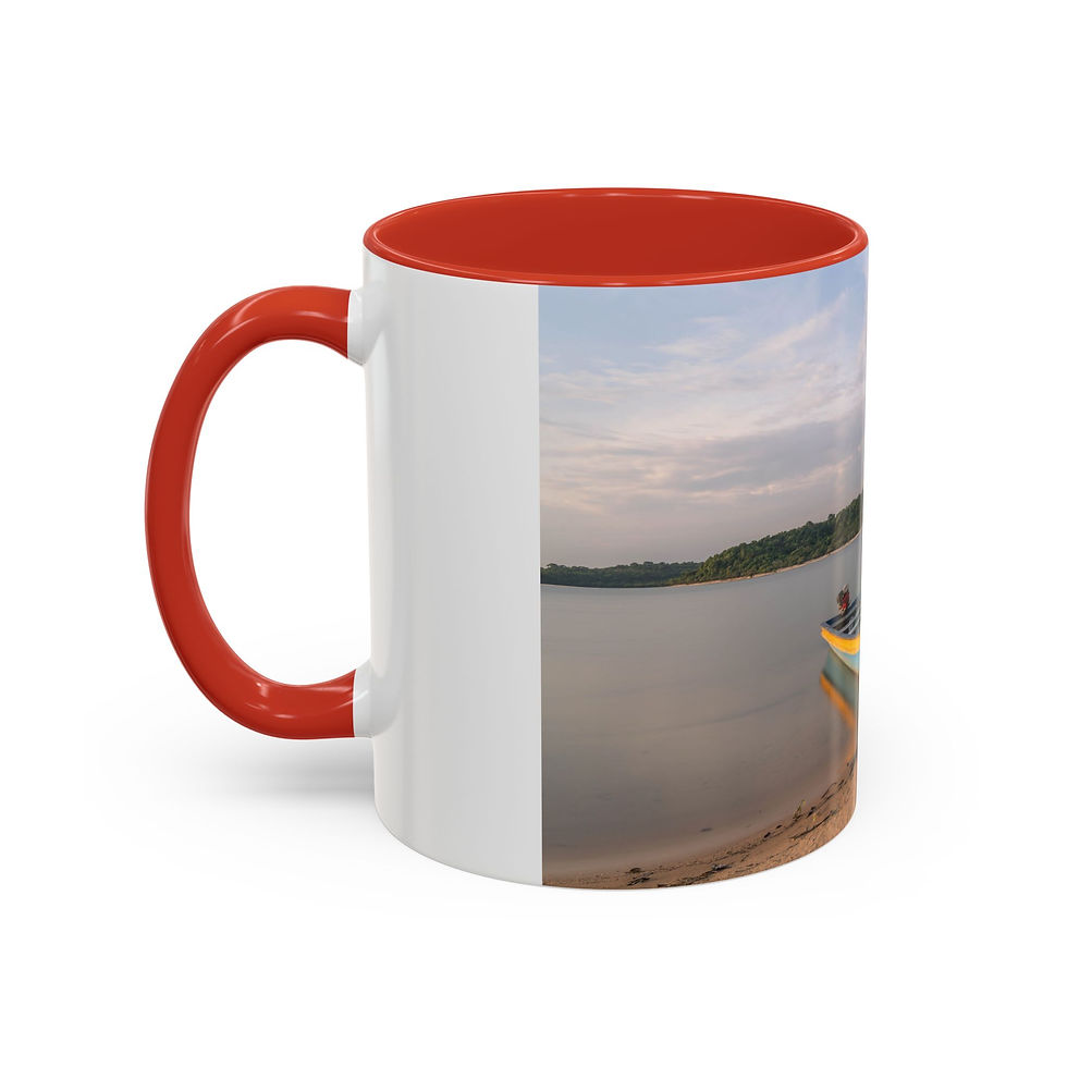 Thumbnail: Coffee Mug - Tapajós River Sunset, Alter do Chão | Beach Ceramic Mug