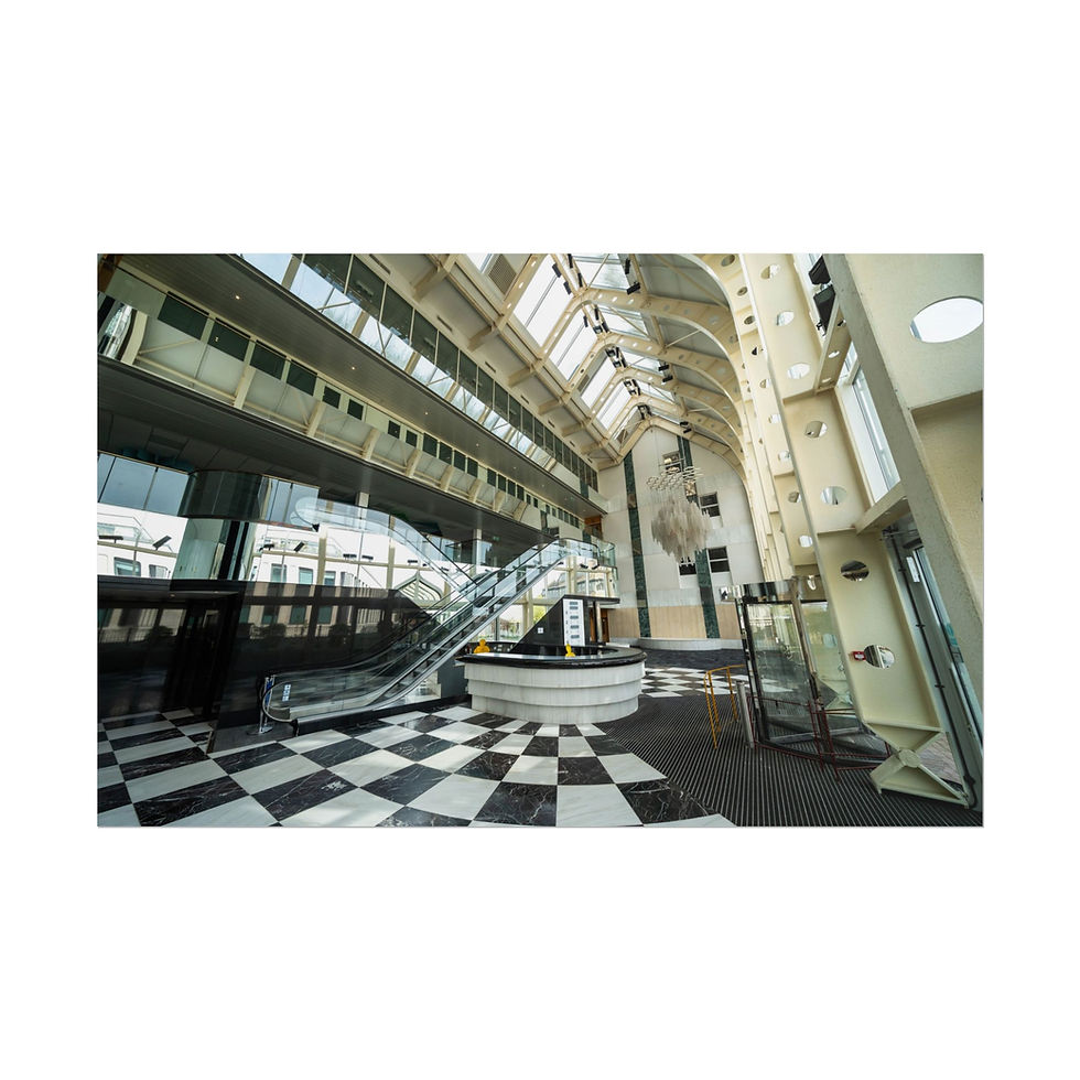 Thumbnail: Poster Print | Abandoned Atrium in Sussex - Urbex Wall Art
