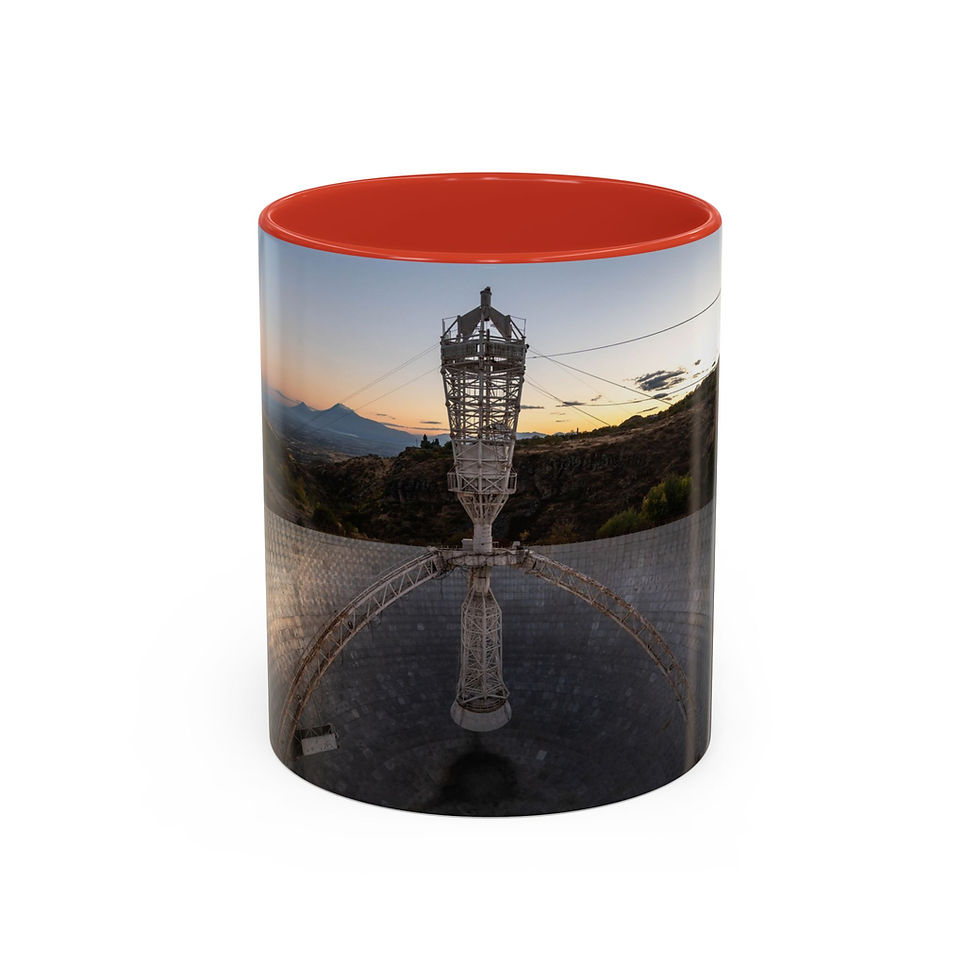 Thumbnail: Coffee Mug | Radio-Optical Telescope, Armenia - Abandoned Space Observatory