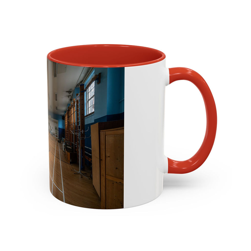 Thumbnail: Coffee Mug Abandoned School | Sussex Grammar School Hall | Urbex Gift