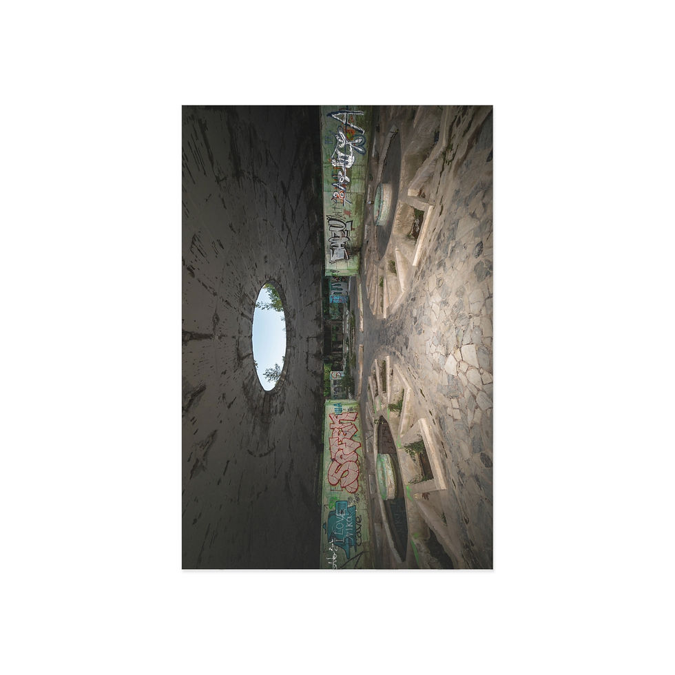 Thumbnail: Fine Art Postcards | Inside Bathhouse No. 8 - Abandoned Tskaltubo Spa