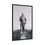 Thumbnail: Framed Posters - Weathered Monument, Forgotten Statue in Black and White