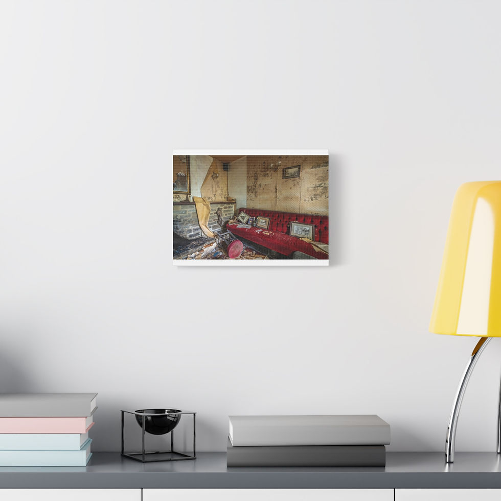 Thumbnail: Canvas Print | Abandoned Thurlow Arms, West Sussex Pub - Urban Decay