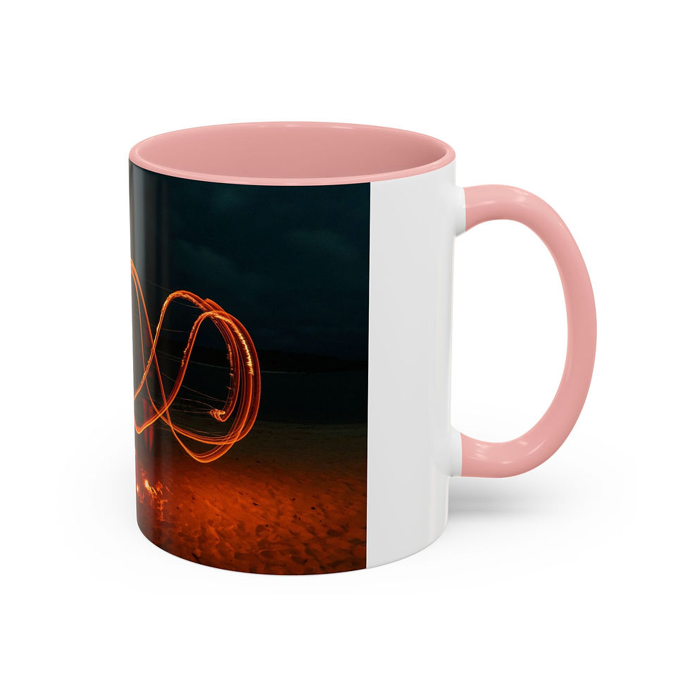 Thumbnail: Coffee Mug - Tapajós River Light Painting, Alter do Chão Brazil | Photo Mug