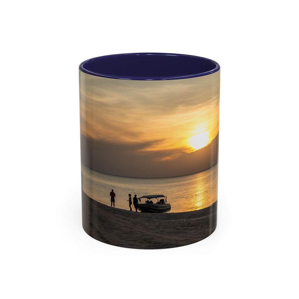 Thumbnail: Ceramic Coffee Mug - Tapajós River Sunset | Brazil Beach Scene