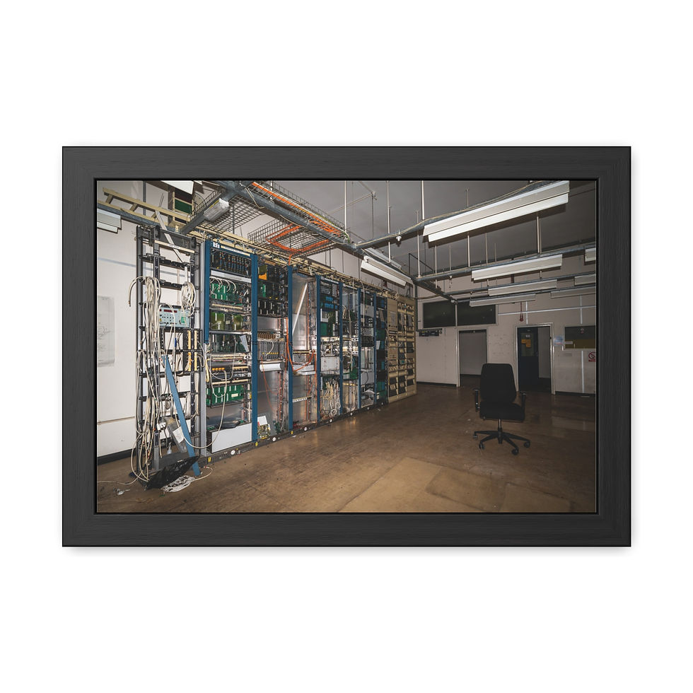 Thumbnail: Large data center filled with network servers, cabling, and bright lighting.
