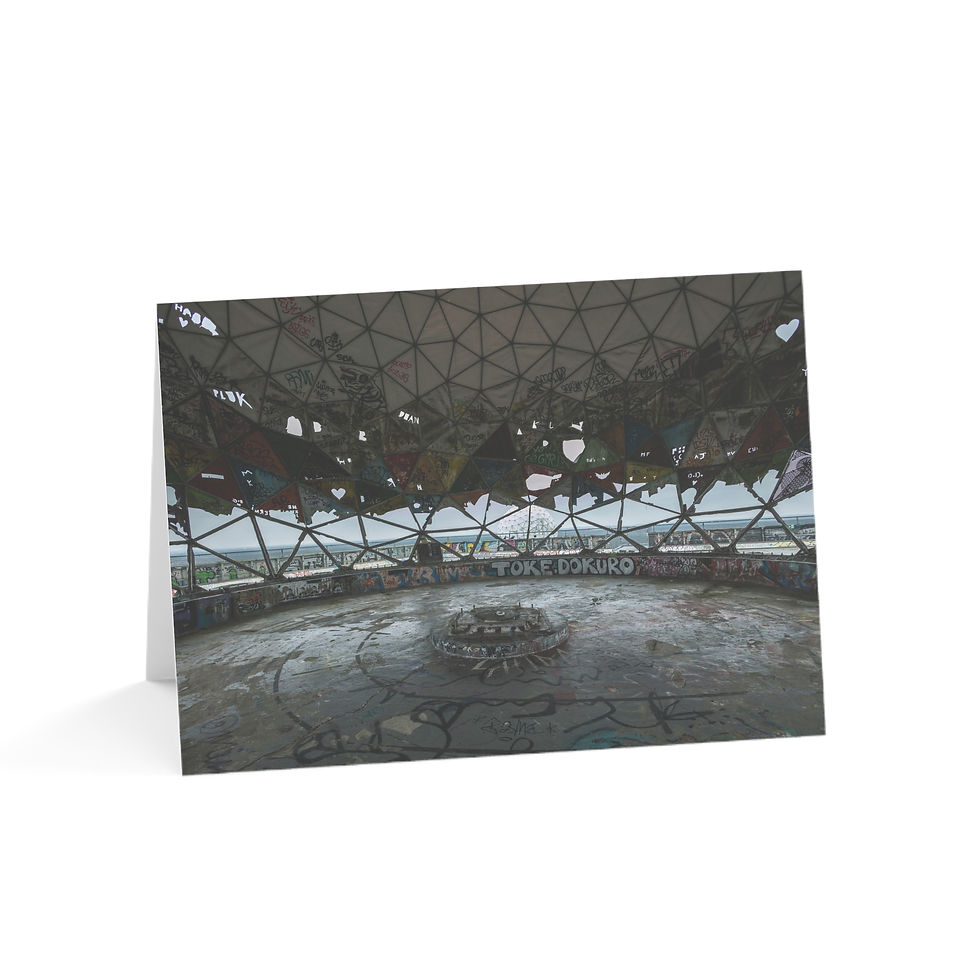 Thumbnail: Teufelsberg, Berlin - Cold War Site | Greeting Cards - Pack of 1, 10, 30 or 50