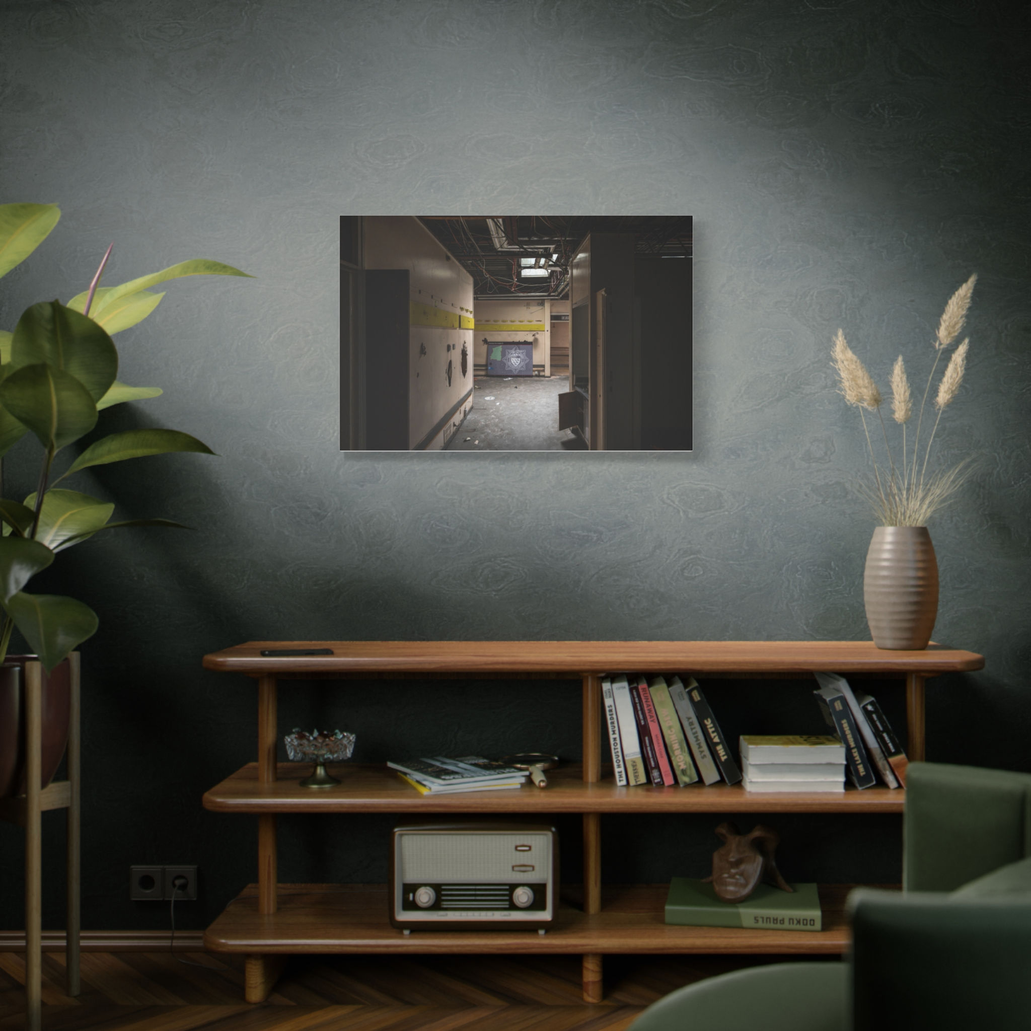Canvas Print | Old Horsham Fire Station - Abandoned Urbex Wall Art