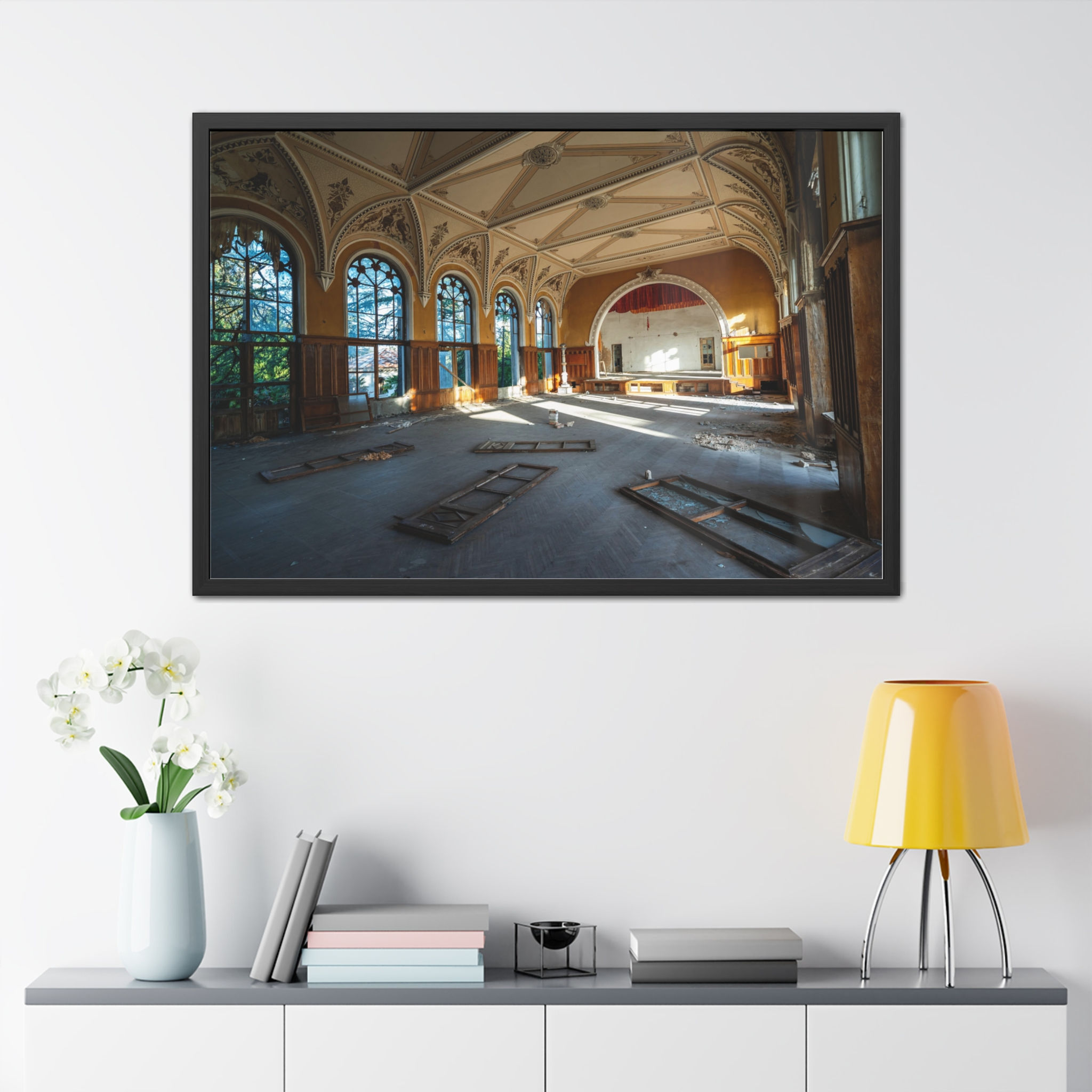 Framed Posters - Sanatorium Shakhtar of Tskaltubo