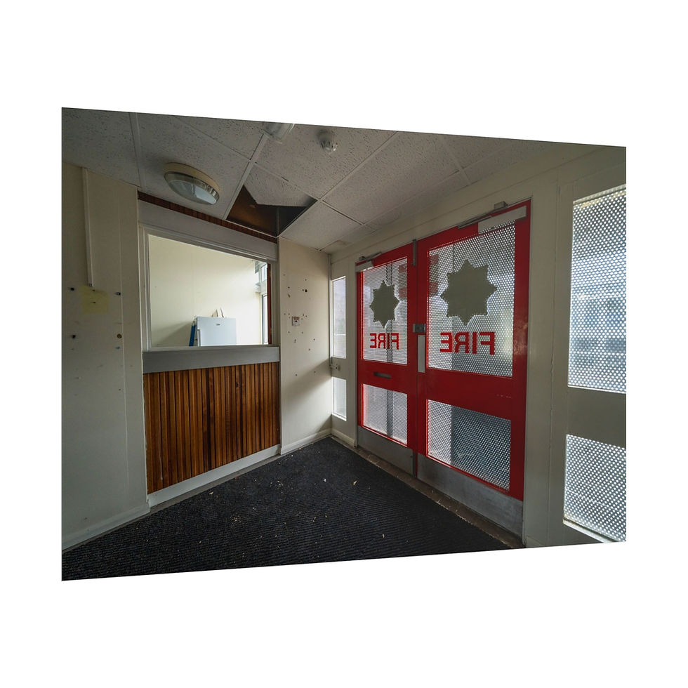 Thumbnail: Poster Print | Old Horsham Fire Station - Abandoned Urbex Wall Art
