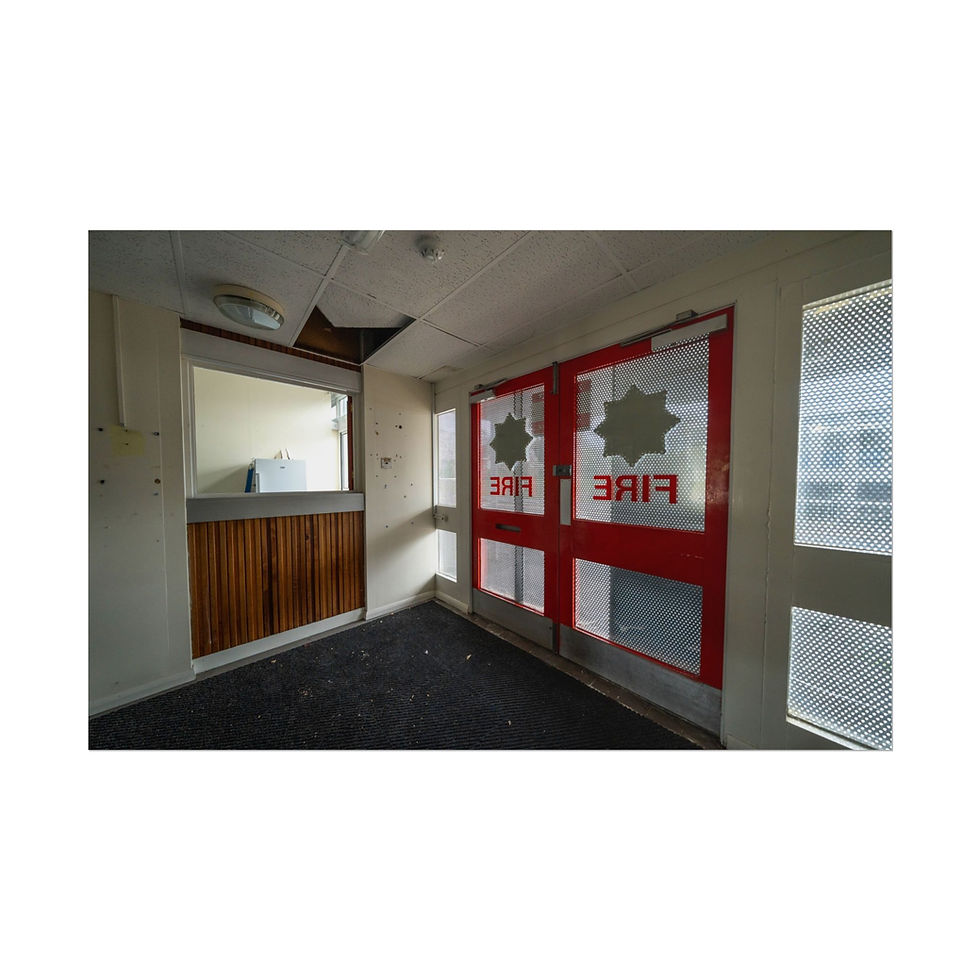 Thumbnail: Poster Print | Old Horsham Fire Station - Abandoned Urbex Wall Art