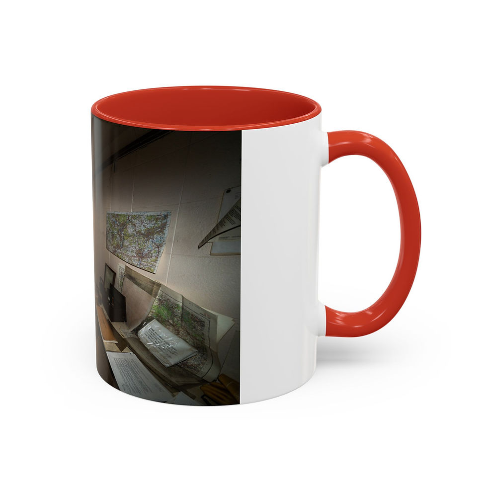 Thumbnail: Coffee Mug | ROC Post Interior - Cold War Bunker Design