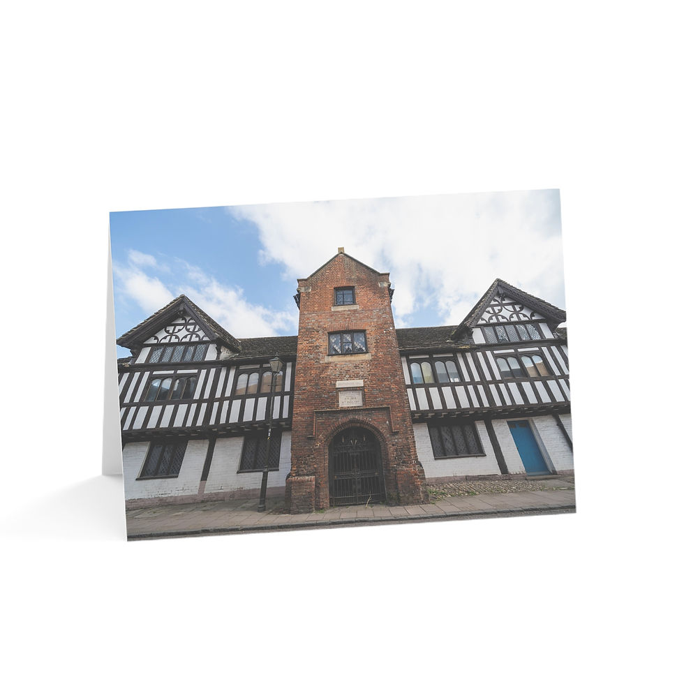 Thumbnail: Steyning Grammar School, Church Street | Greeting Card - Pack of 1, 10, 30 or 50