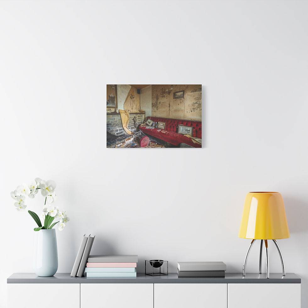 Thumbnail: Canvas Print | Abandoned Thurlow Arms, West Sussex Pub - Urban Decay