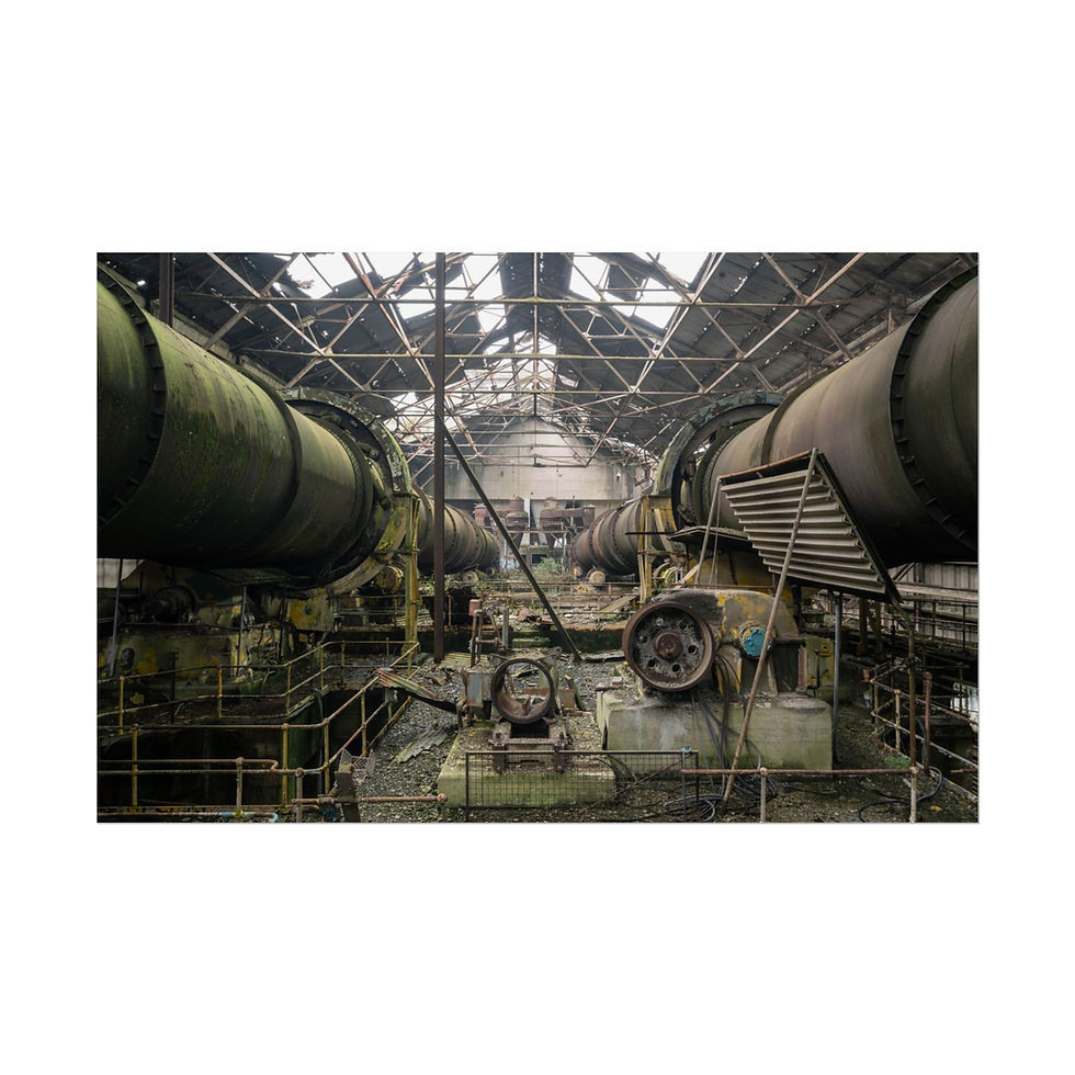 Thumbnail: Poster Print | Inside Shoreham Cement Works - Abandoned Urbex Wall Art