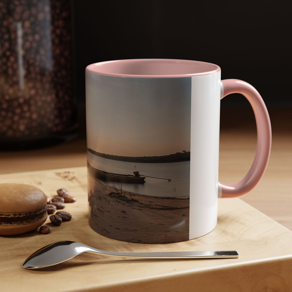 Thumbnail: Coffee Mug - Tapajós River Sunset, Alter do Chão | Beach Ceramic Mug