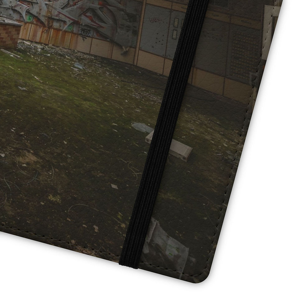 Thumbnail: Product cover with an abandoned building and overgrown foliage print.