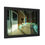 Thumbnail: Framed Poster - Shallow Silence | Vacant Swimming Pool Scene
