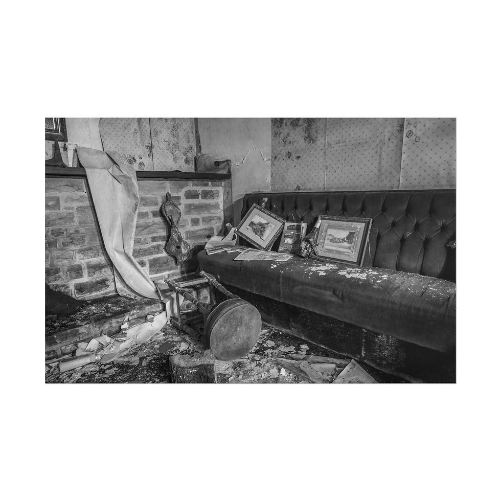 Thumbnail: Rolled Poster Print | Abandoned Thurlow Arms, West Sussex Pub Wall Art