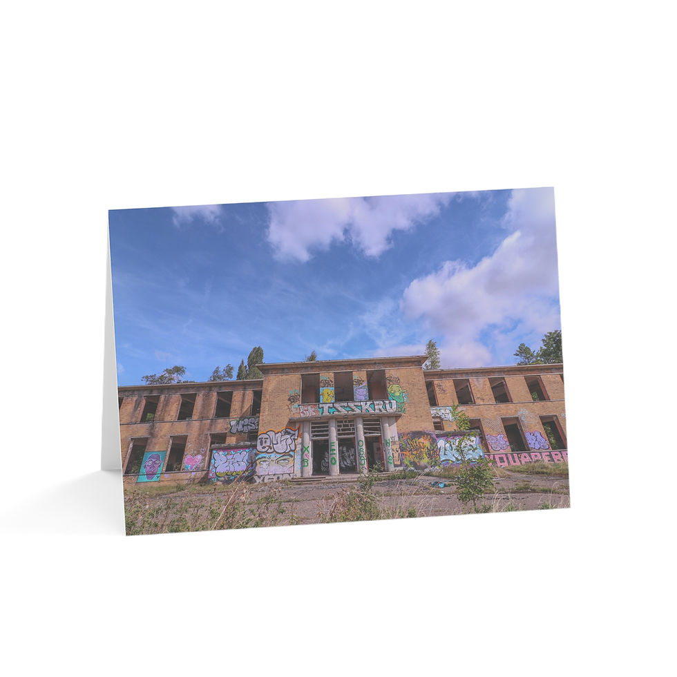 Thumbnail: Abandoned RAF Upwood, Cambridgeshire | Greeting Cards - Pack of 1, 10, 30 or 50