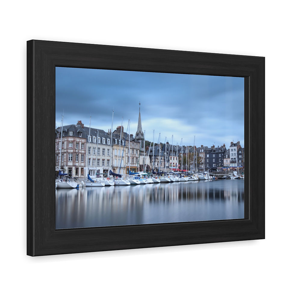 Thumbnail: Picturesque harbor town with boats, historic buildings, and water reflections.