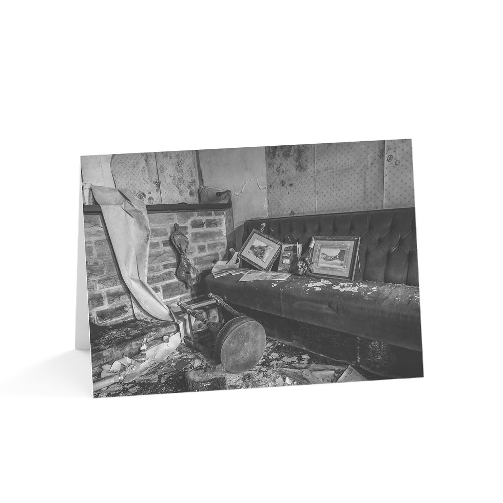 Thumbnail: Abandoned Thurlow Arms Pub | Greeting Cards - Pack of 1, 10, 30 or 50
