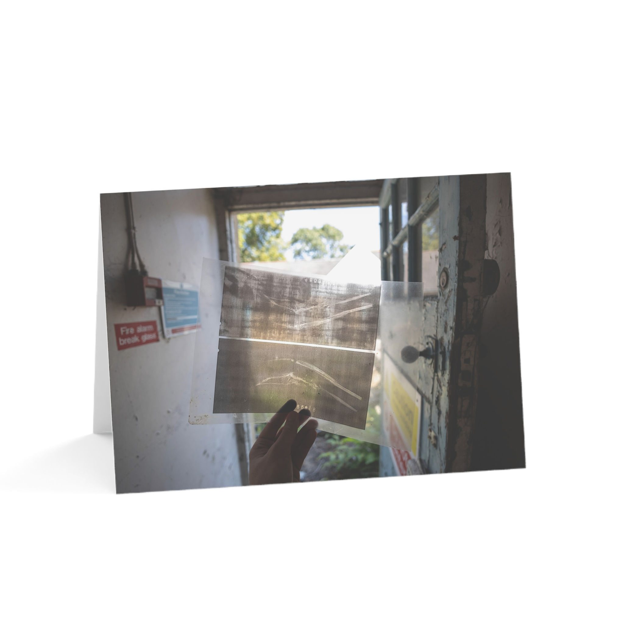 X-Ray in an Abandoned Hospital | Greeting Cards - Pack of 1, 10, 30 or 50
