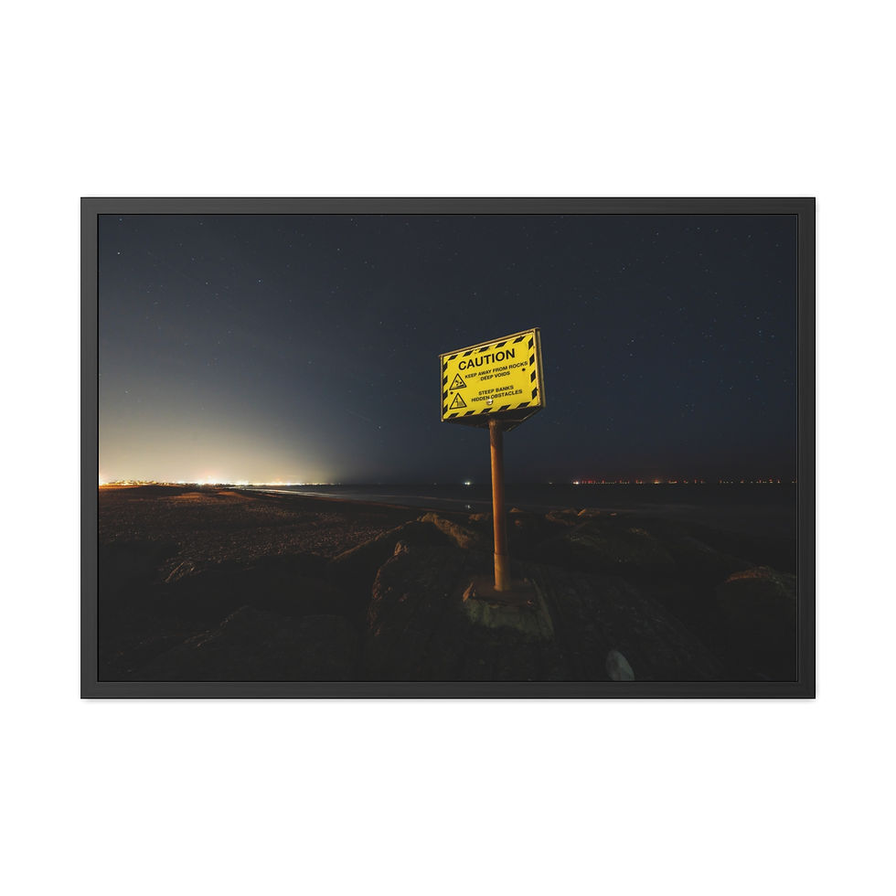 Thumbnail: Yellow warning sign reads GEFAHR! HOCHSPANNUNG! LEBENSGEFAHR! in dark landscape.
