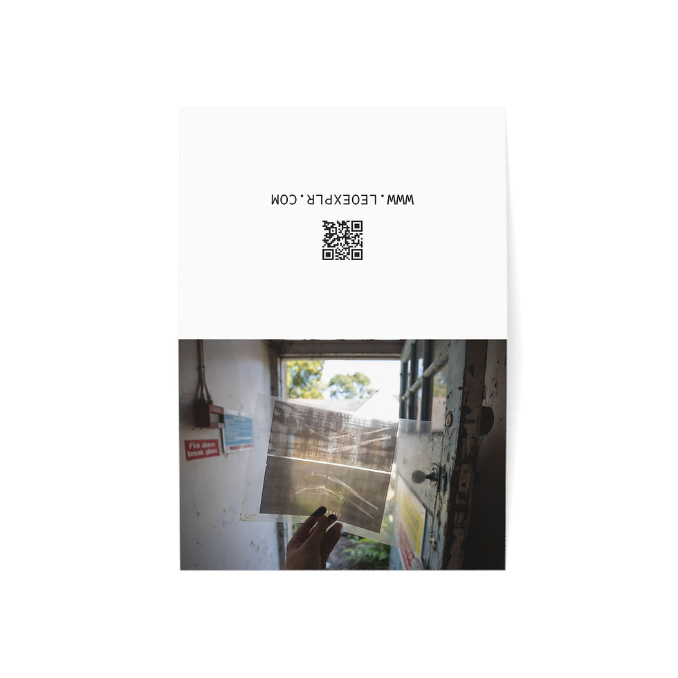 Thumbnail: X-Ray in an Abandoned Hospital | Greeting Cards - Pack of 1, 10, 30 or 50