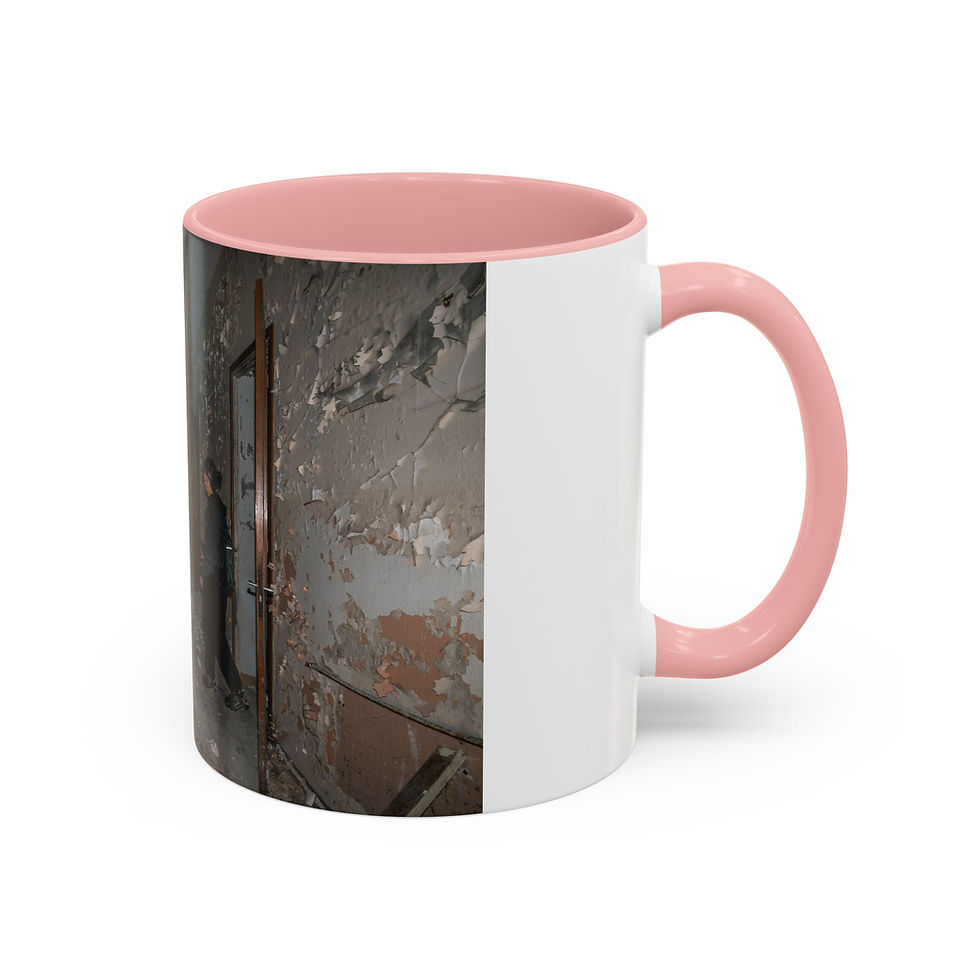 Thumbnail: Coffee Mug | Decay in Maison Blanche Hospital - Abandoned Urbex in France